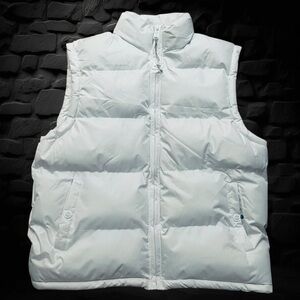 NWT Men’s Puffer Vest Sz L/XL By Sportier Bright White | Immaculate & So Nice!